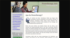 Desktop Screenshot of neurotherapy.asia