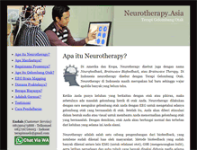 Tablet Screenshot of neurotherapy.asia